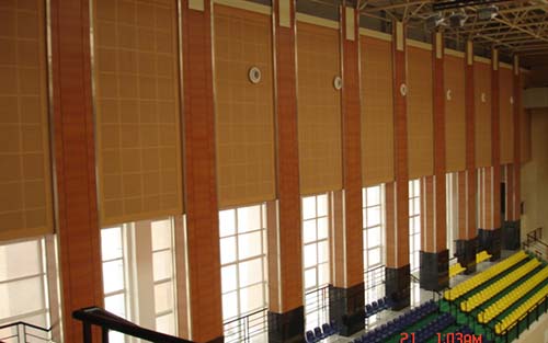 沈阳建筑大学体育馆吸音板